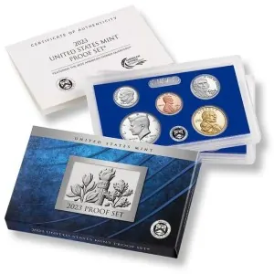 2023-S Proof Set - Clad, 10 Coins PR
